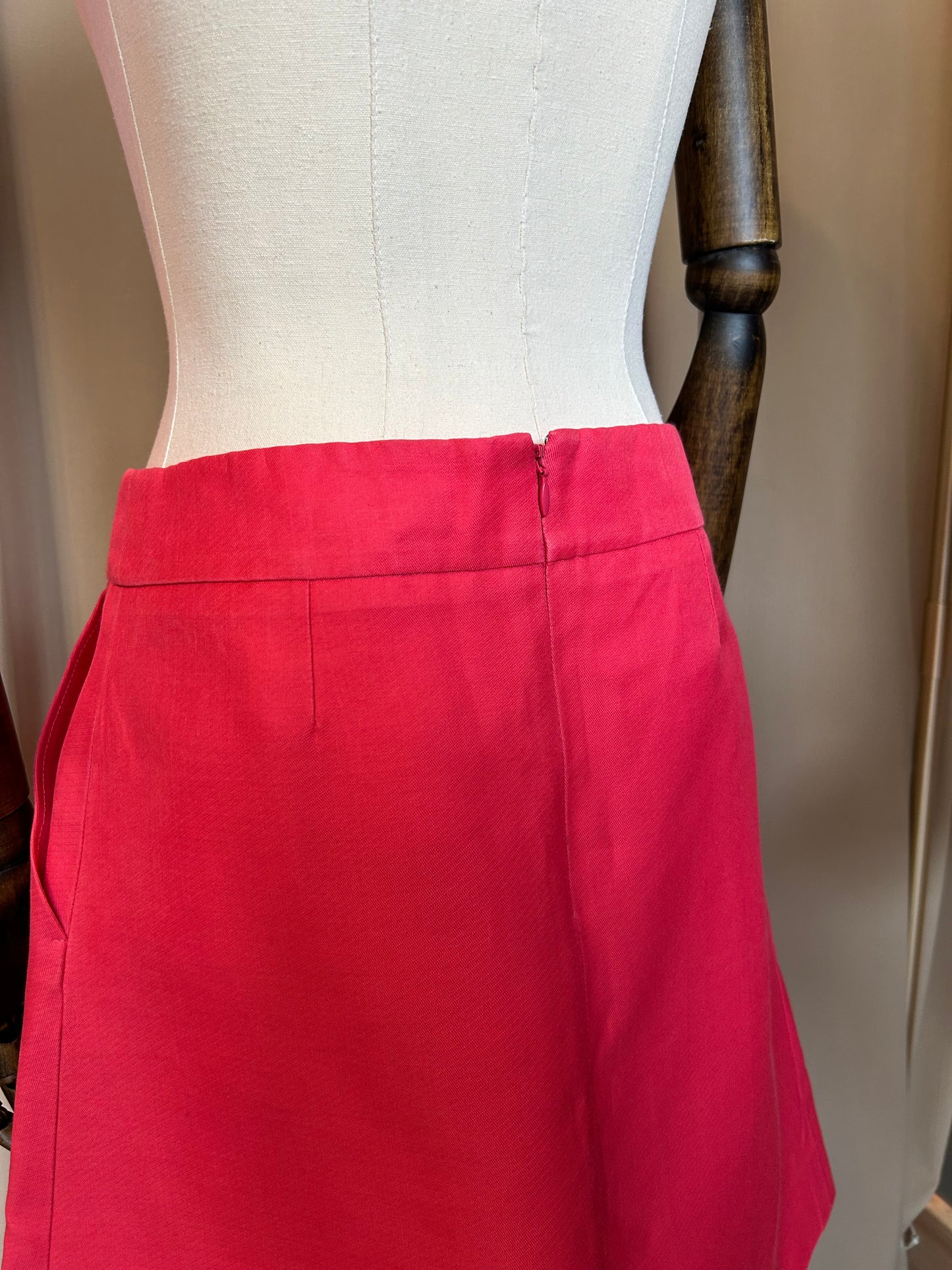 Coral Celine Skirt