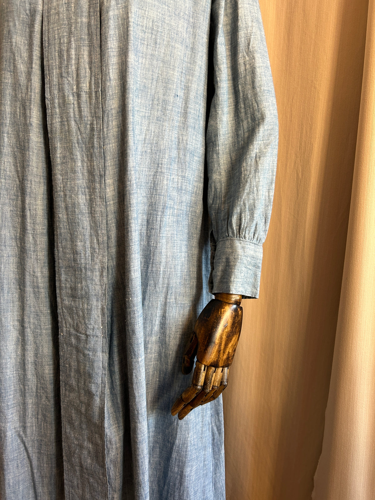 Antique Blue Cotton Dress