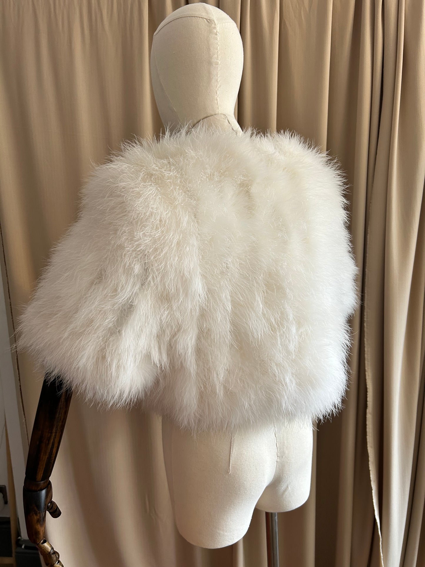 Ann Green Ostrich Feather Jacket