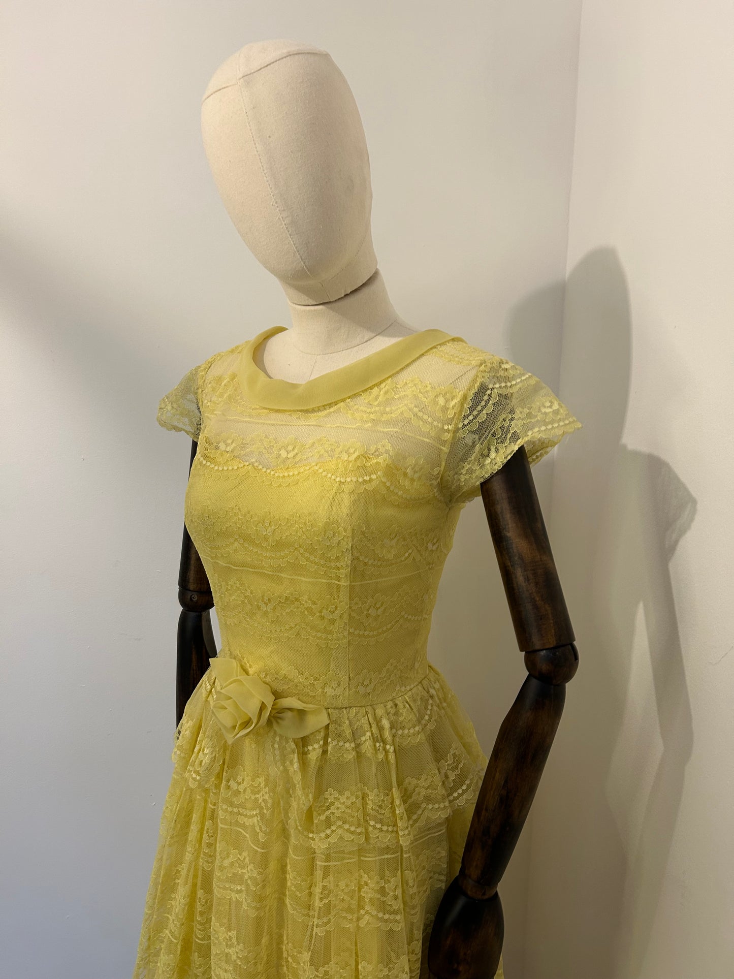 Yellow Lace Dress