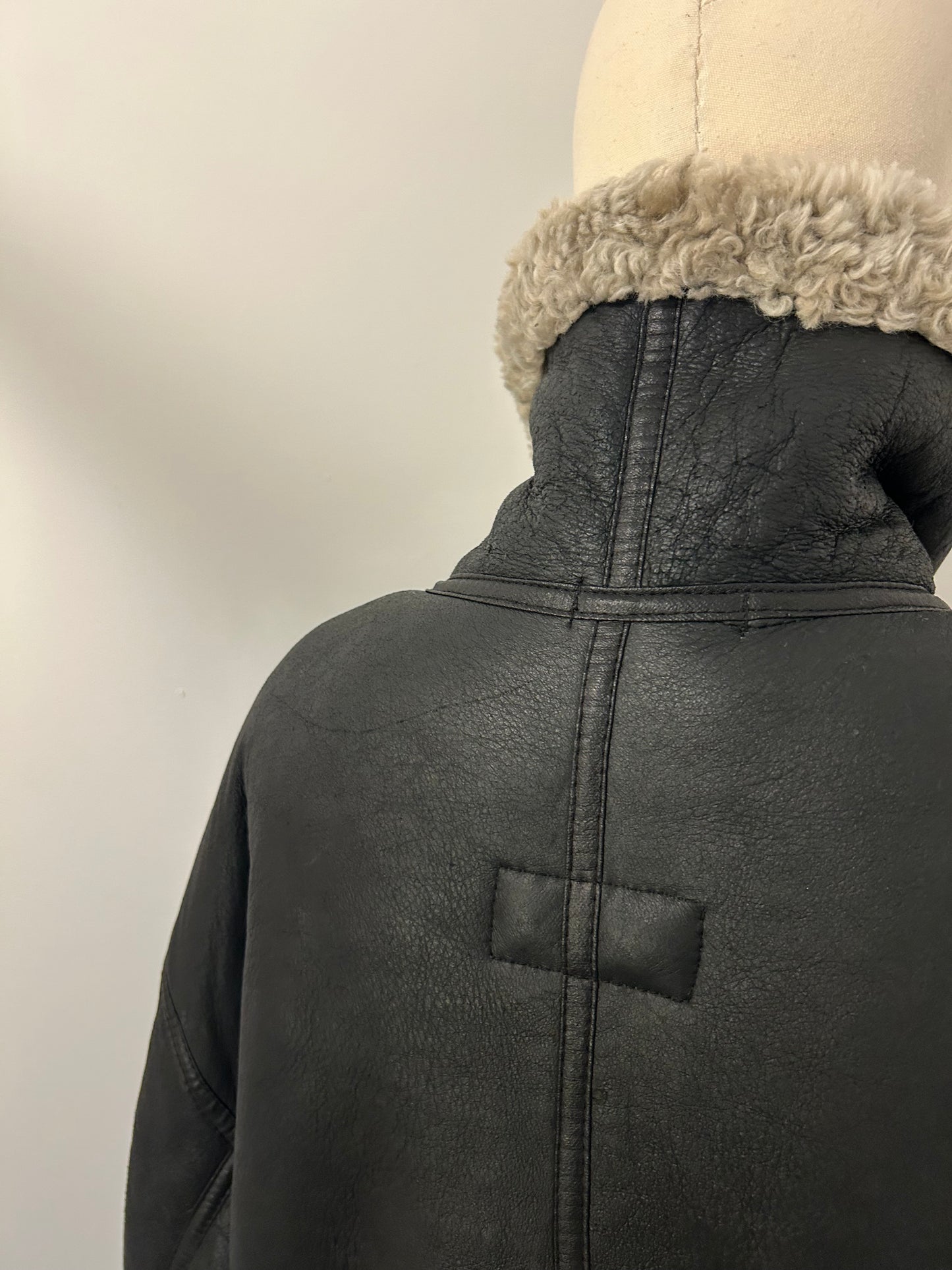Black Sheepskin Jacket