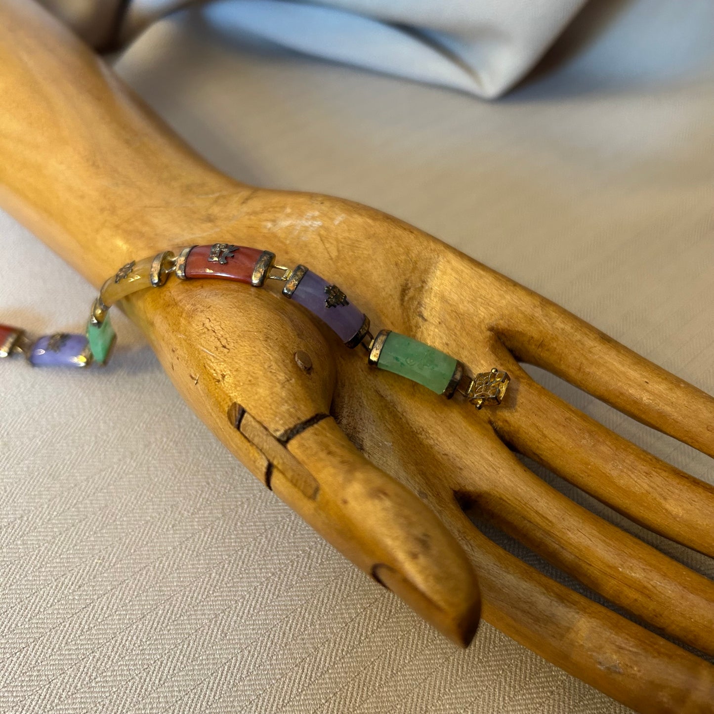 Silver Oriental Bracelet