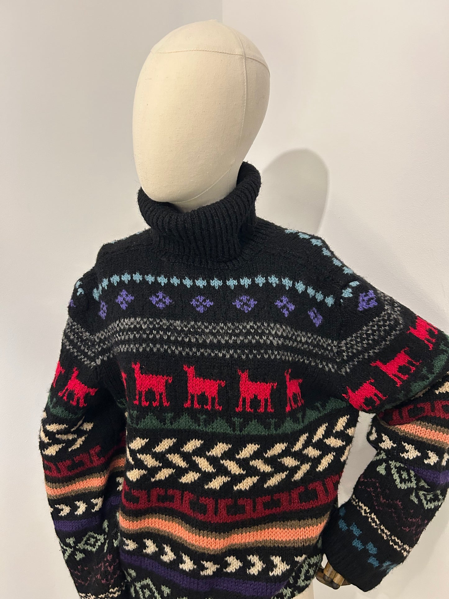 Llama Knitted jumper