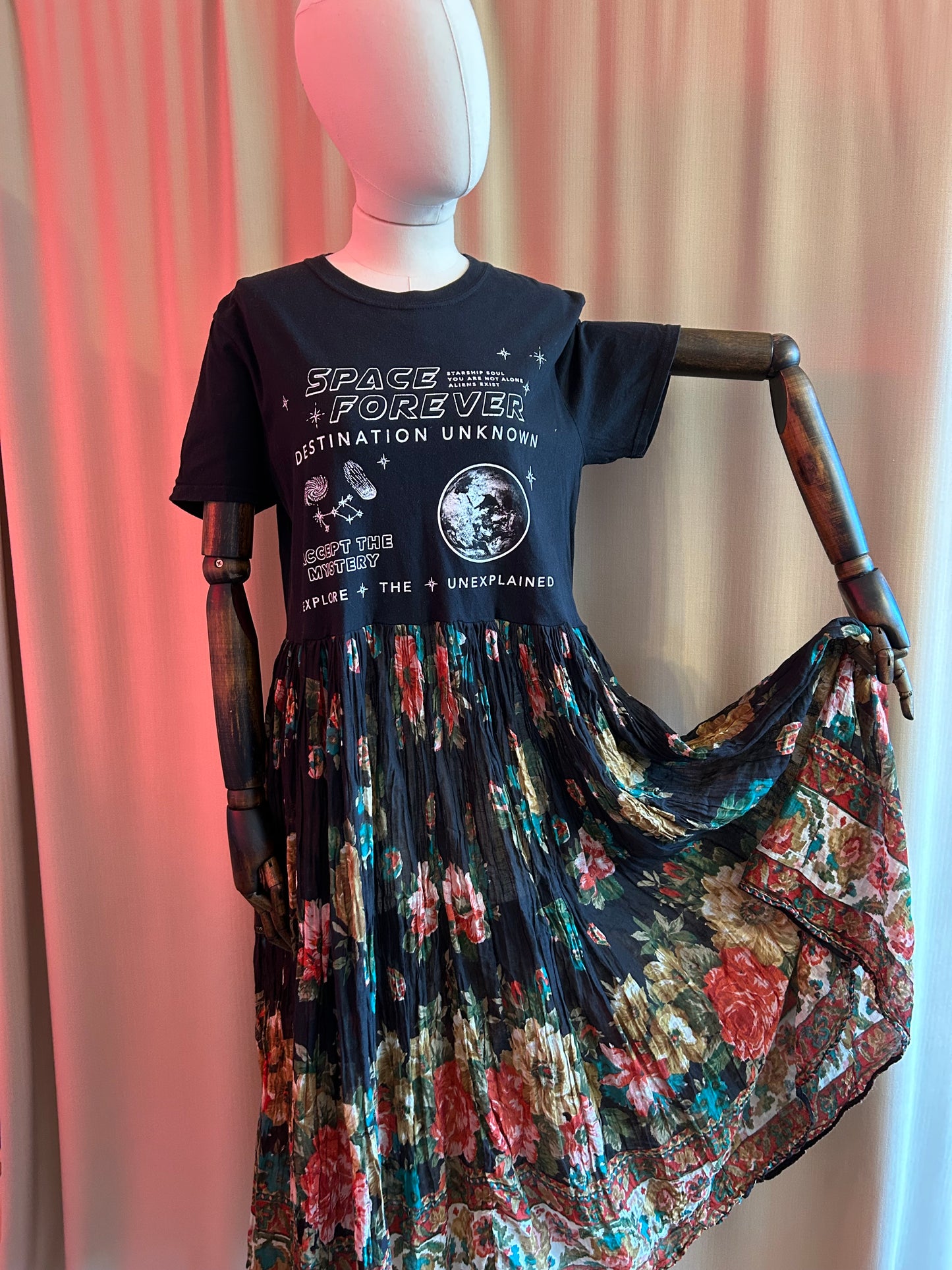 Space Forever Tshirt Dress