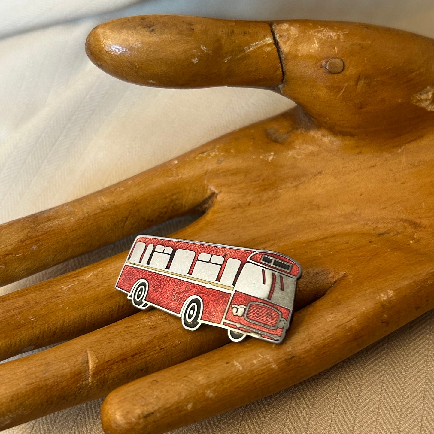 Enamel Bus Pin
