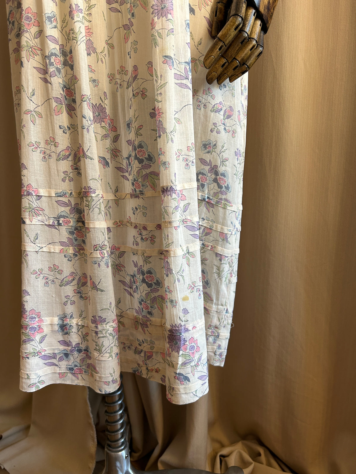 Antique Floral Dress