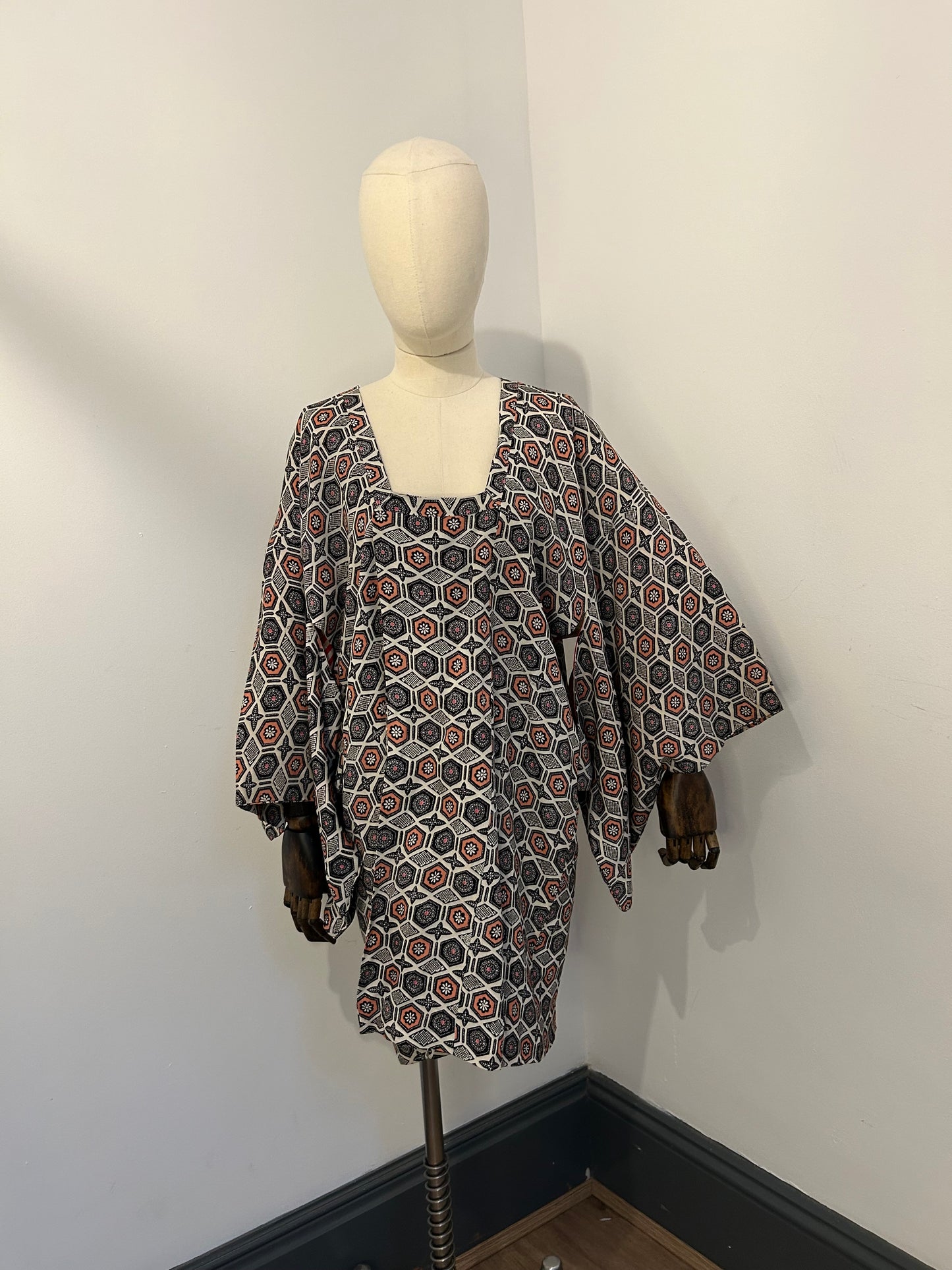 Geometric Printed Haori