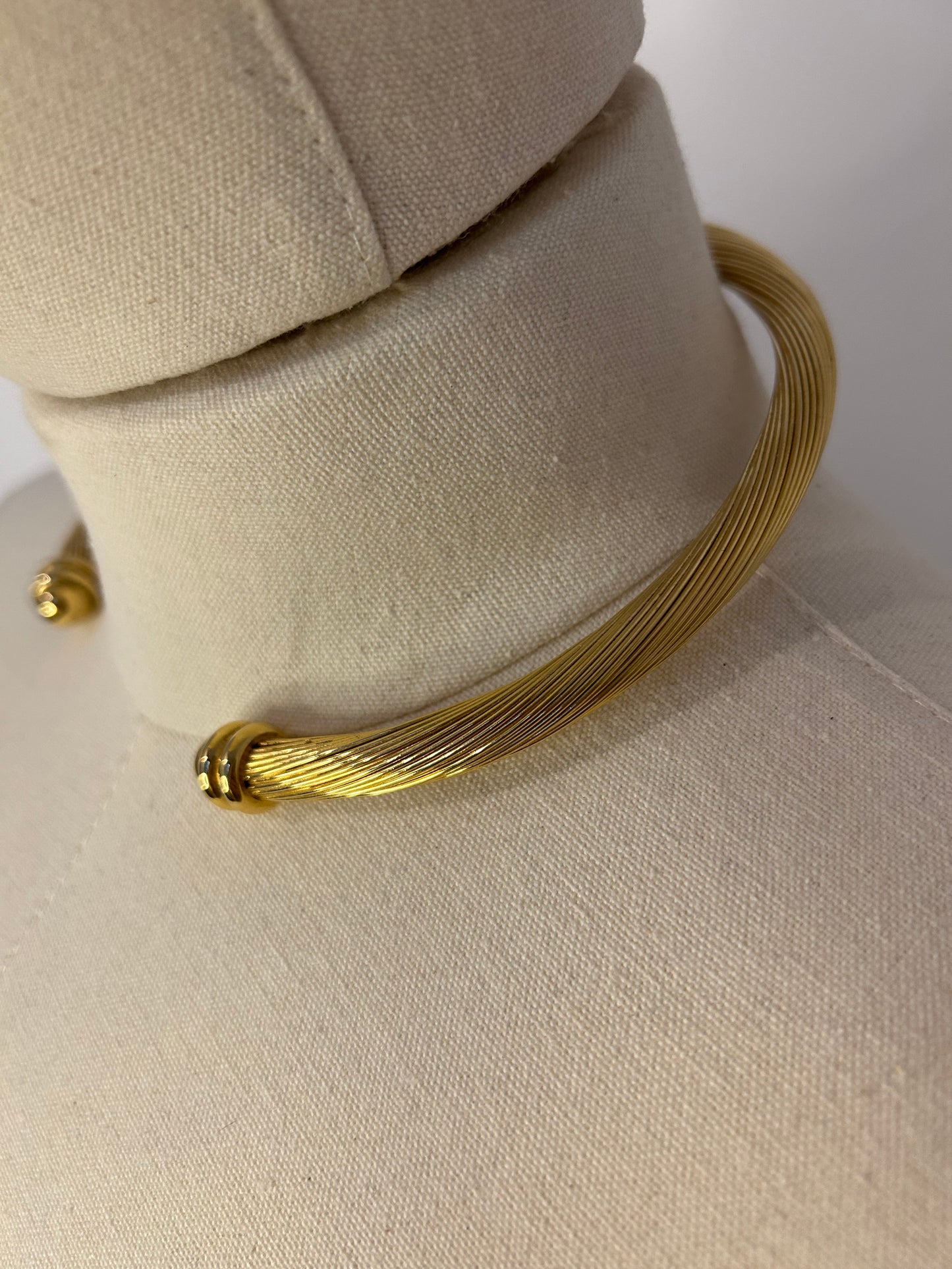 Gold Tone Choker