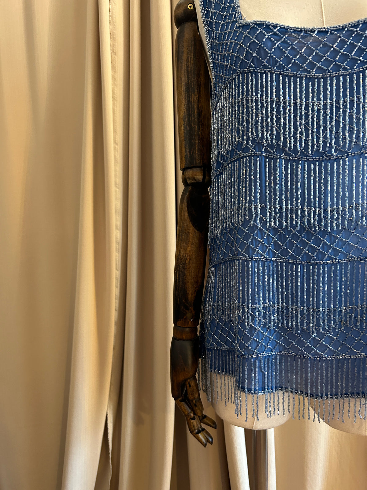 Boxy Beaded Top