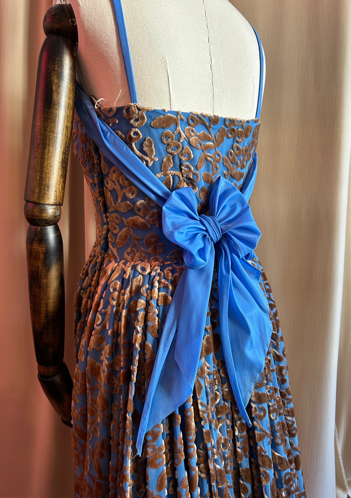 Devoré Velvet Gown