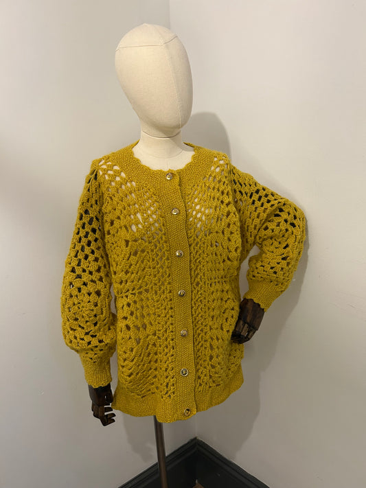 Golden Mustard Cardigan