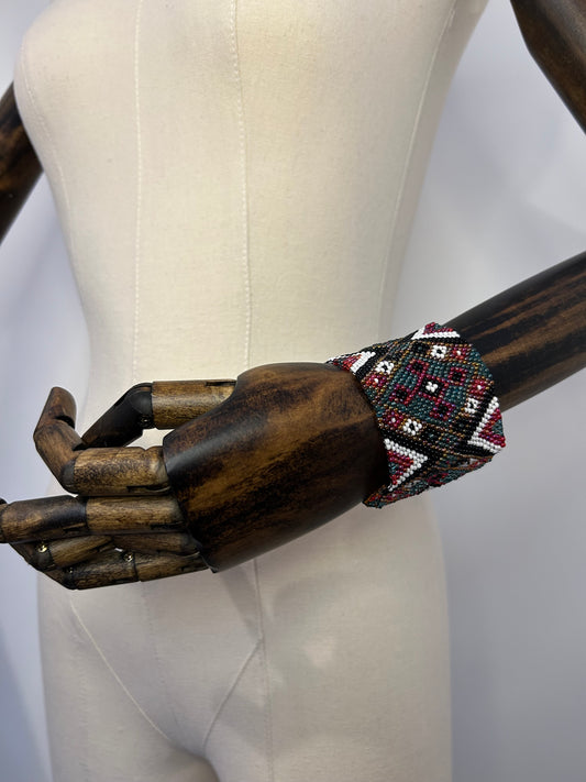 Beaded Aztec Bracelet