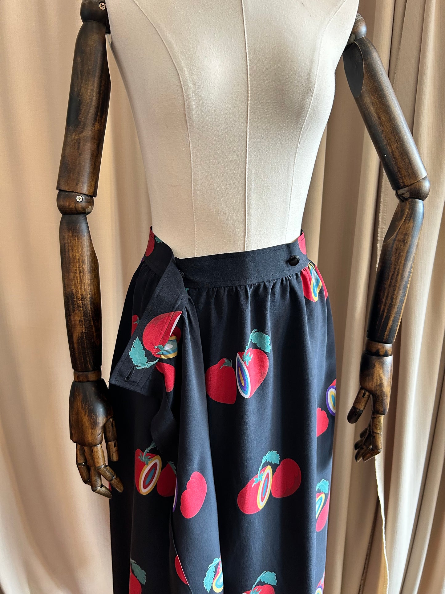 Ungaro Silk Wrap Skirt