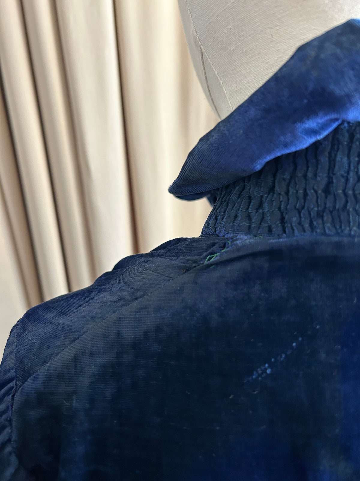 Distressed Velvet Jacket