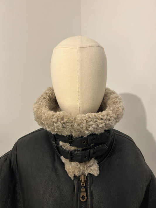 Black Sheepskin Jacket