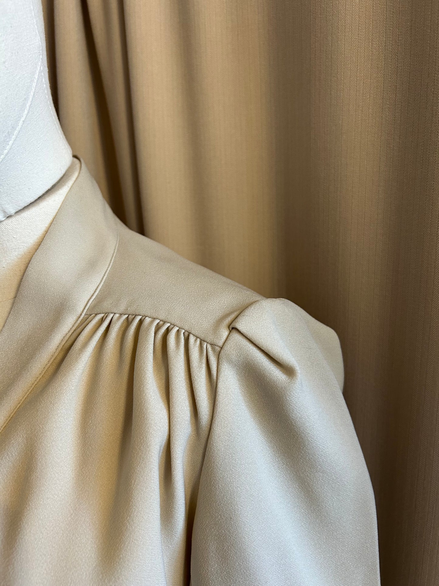 Beige Mulberry Blouse